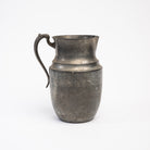 Vintage Pewter Pitcher on a white background at Addison West