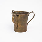 Vintage Brass Handled Vessel on a white background at Addison West