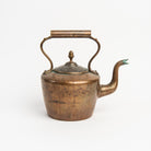 Vintage Copper Tea Kettle c. 1850–1900 on a white background at Addison West
