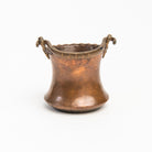 Vintage Copper Pot on a white background at Addison West