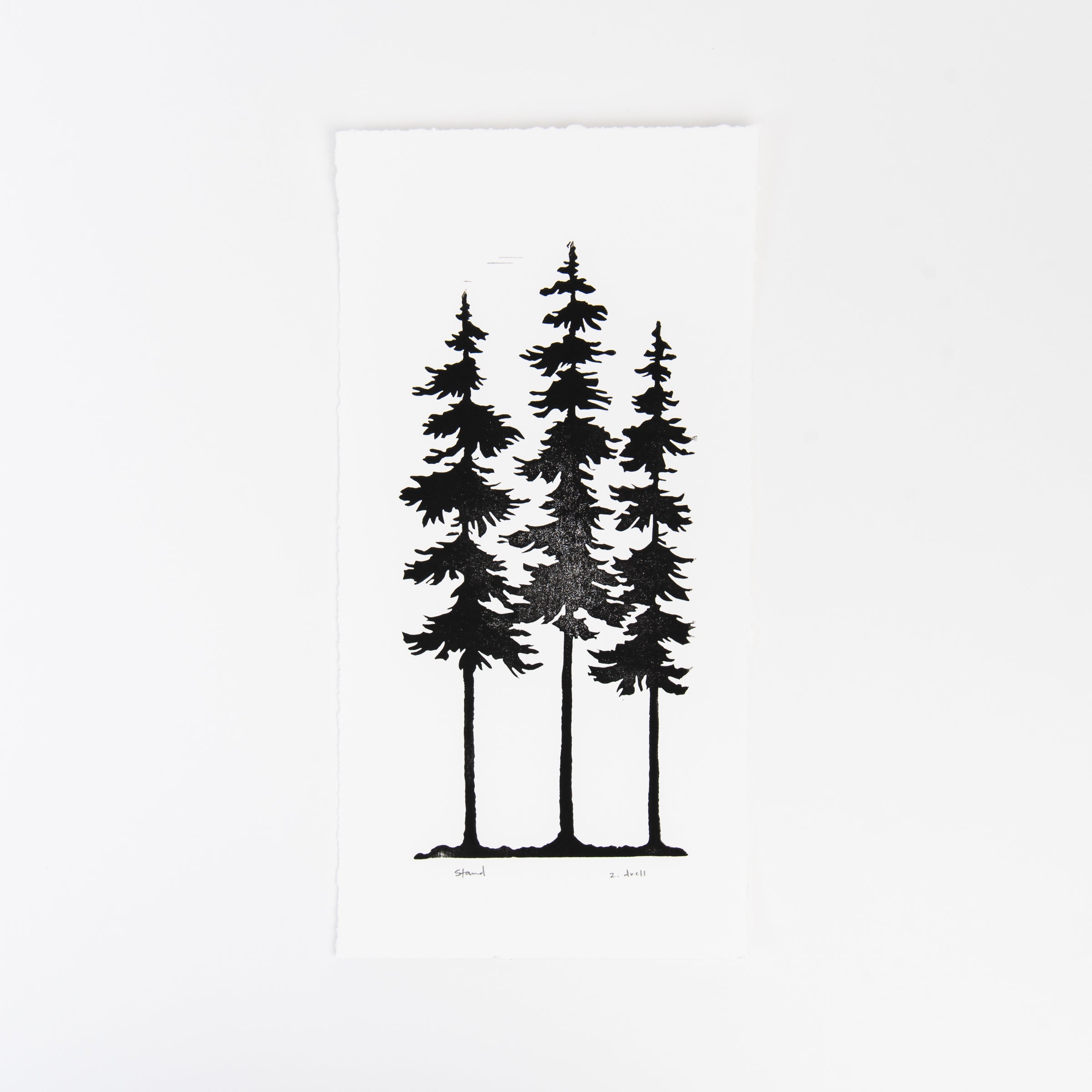 The Stand Print print by Zarabeth Duel