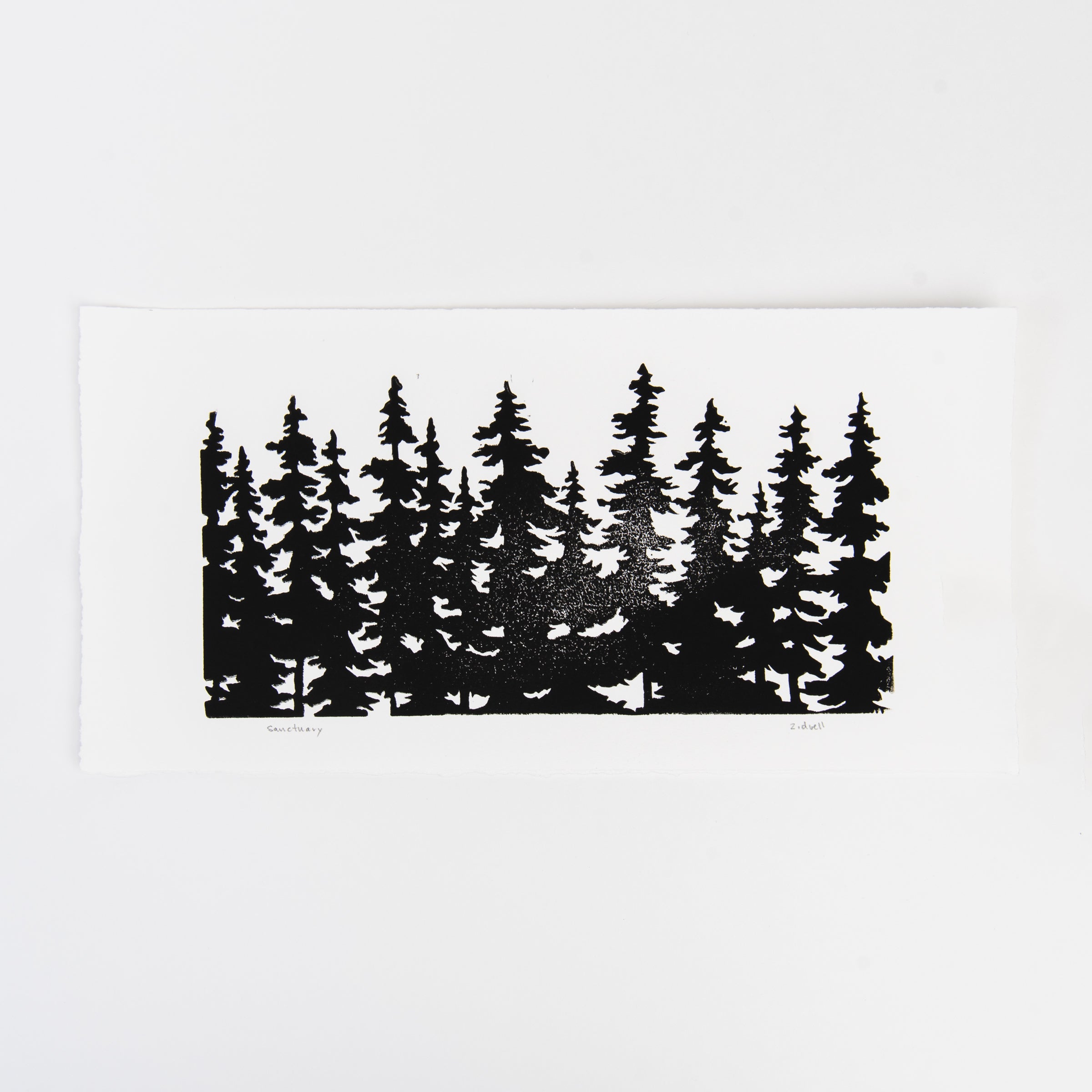 Sanctuary Print by Zarabeth Duell