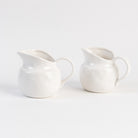 Stoneware Vintage Pitcher on a white background at Addison West
