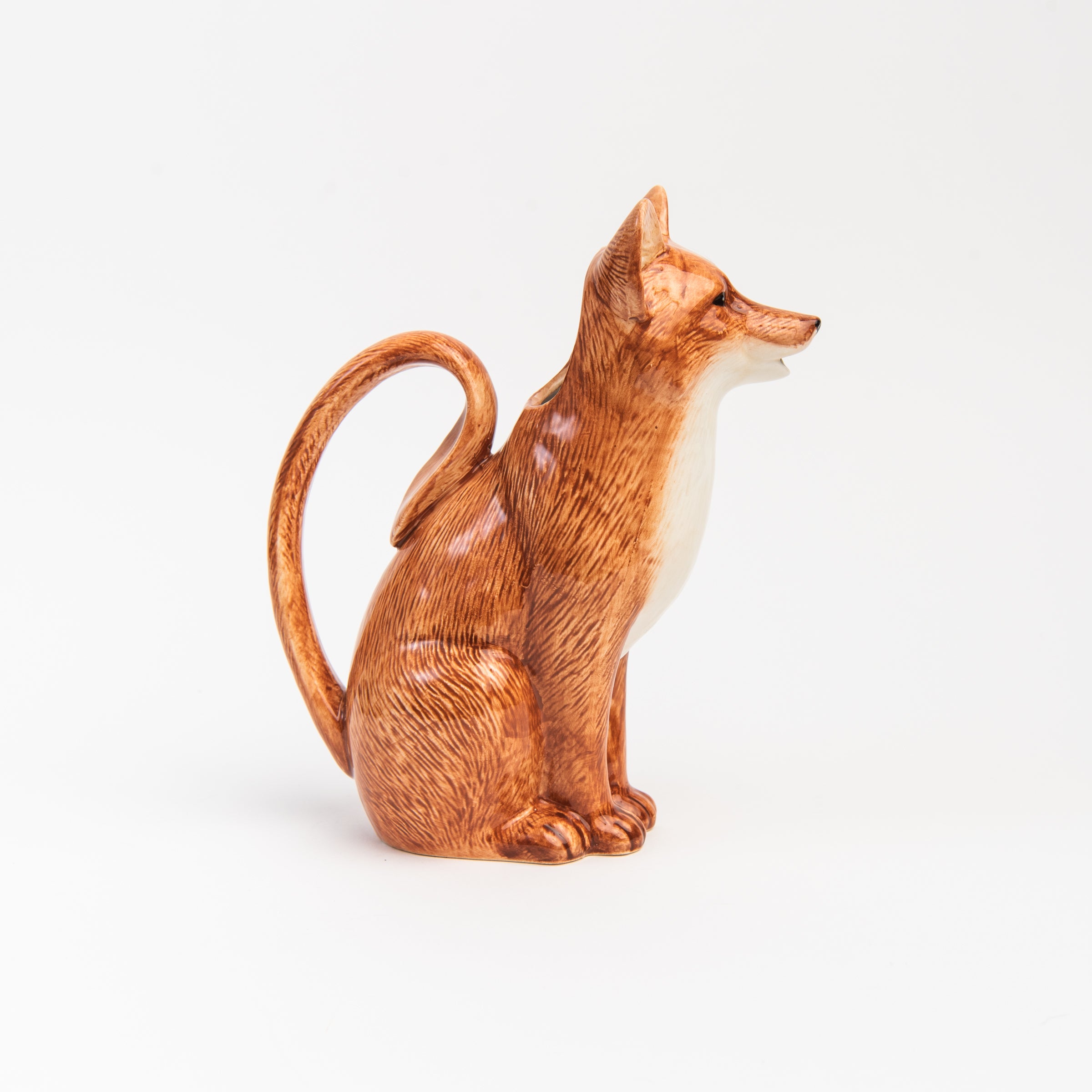 Red Fox Pitcher on a white background at Addison West