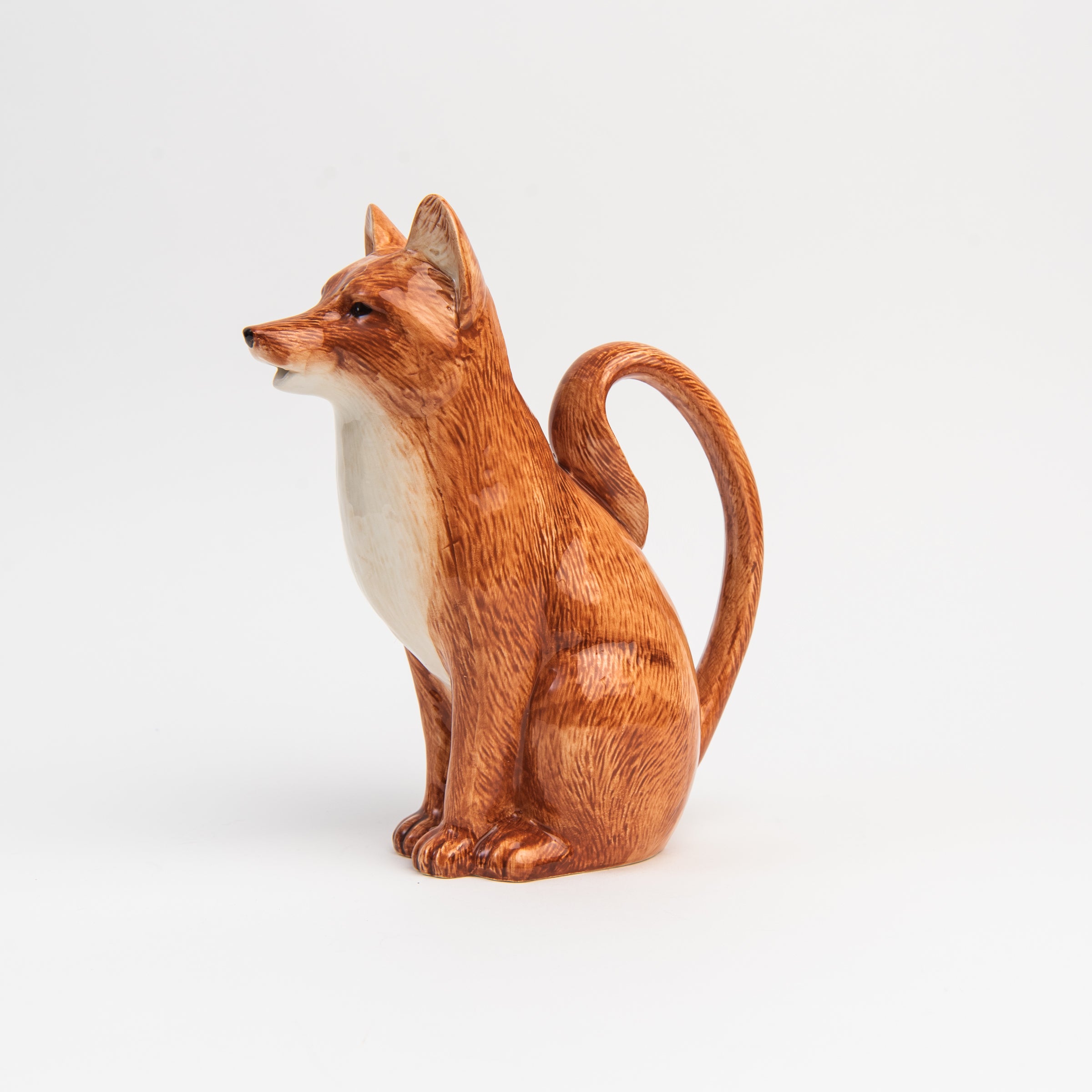Red Fox Pitcher on a white background at Addison West