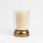 Casablanca Hurricane with Brass Base on a white background at Addison West