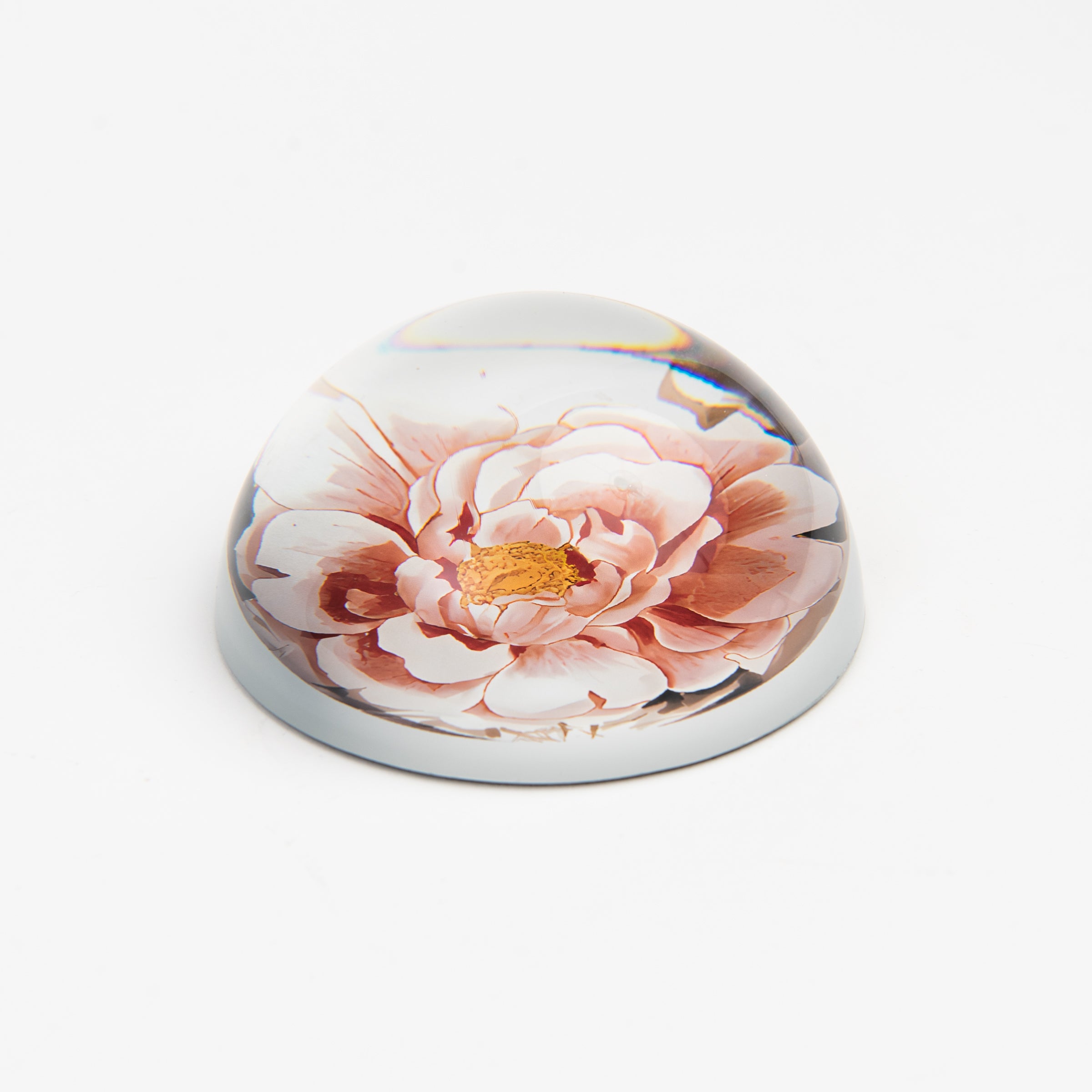 Waterlillies Paperweight on a white background at Addison West