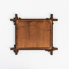 Back of Vintage Adirondack Frame and South Dome & Washington Column Print on a white background at Addison West