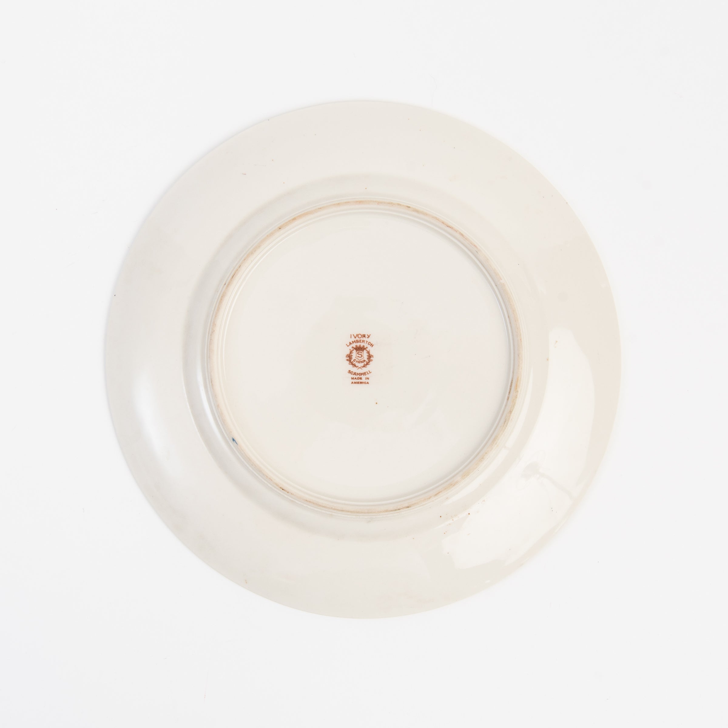 Vintage Lamberton Zodiac Plate on a white background at Addison West