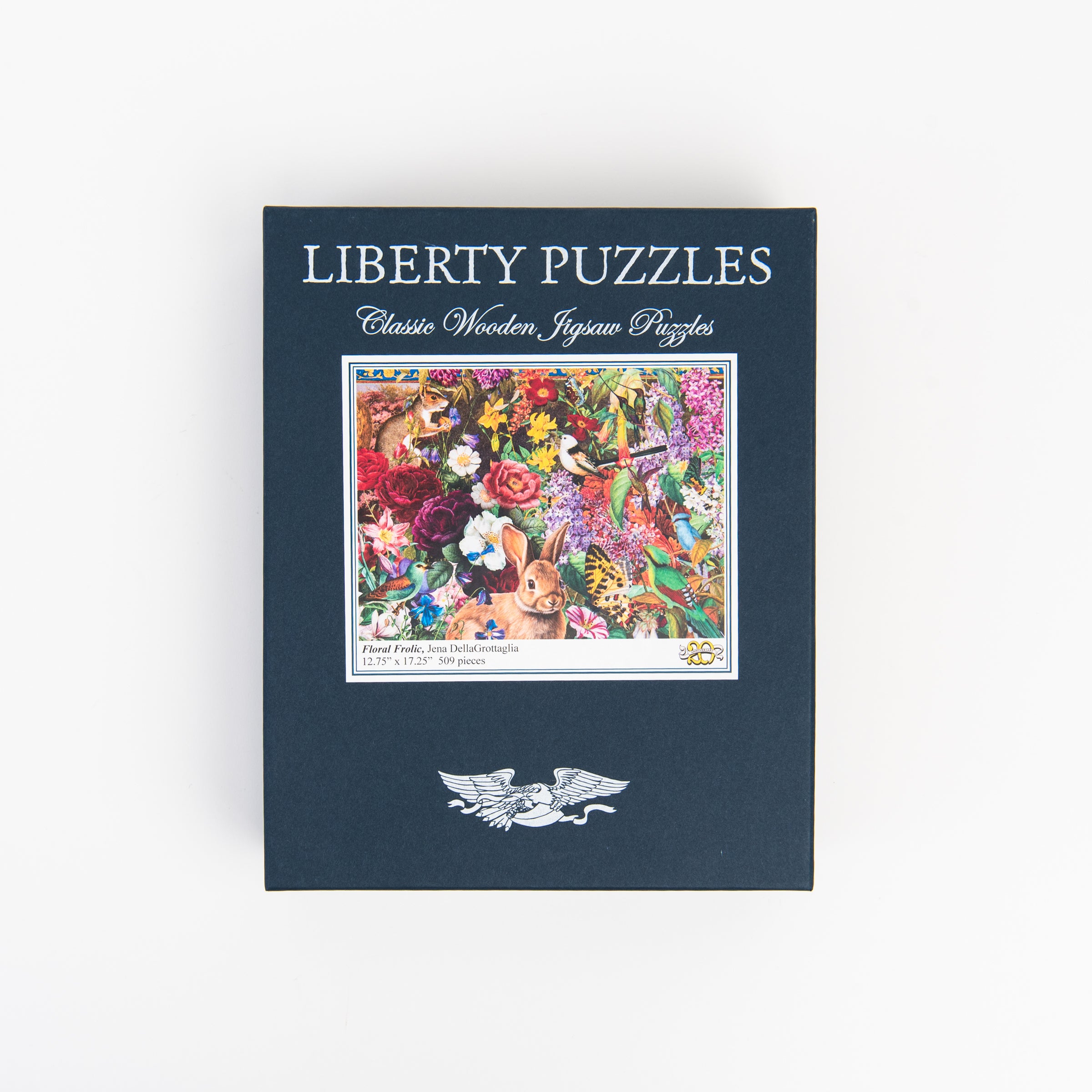 Liberty Puzzle Floral Frolic on a white background at Addison West