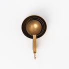 Cultivar Measuring Cups in Tumbled Gold on a white background at Addison West
