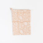 Clementine Block Print Tea Towels, Set of 2 on a white background at Addison West