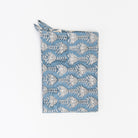 Bluebell Block Print Tea Towels, Set of 2 on a white background at Addison West