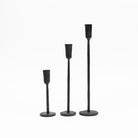 Legacy Forged Candlestick on a white background at Addison West