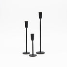 Legacy Forged Candlestick on a white background at Addison West