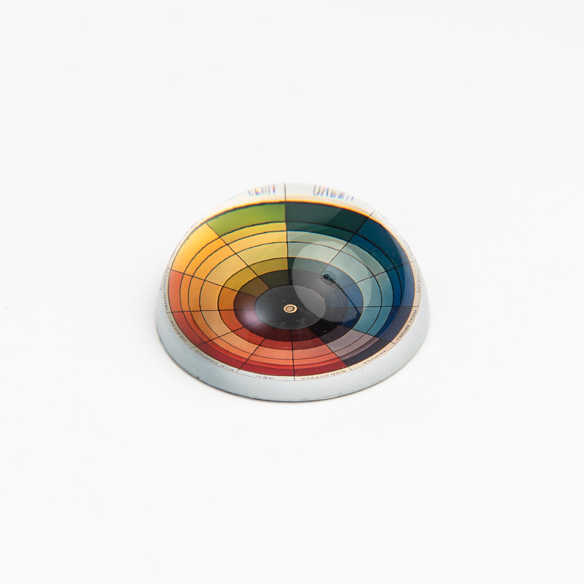 Color Wheel Paperweight on a white background at Addison West