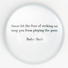 Babe Ruth Paperweight on a white background at Addison West