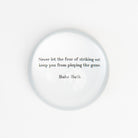 Babe Ruth Paperweight on a white background at Addison West