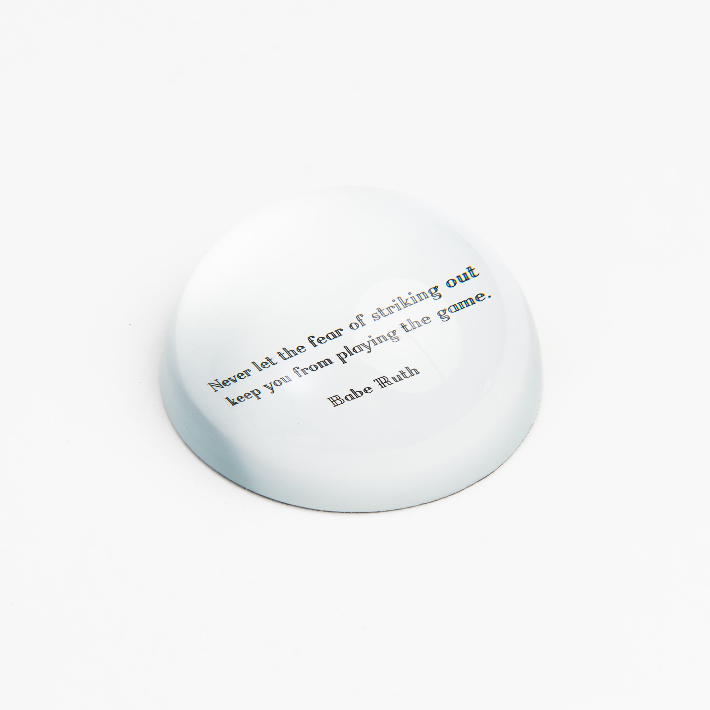 Babe Ruth Paperweight on a white background at Addison West