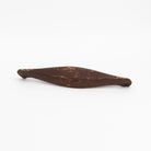 Bottom of Vintage Painted Canoe on a white background at Addison West