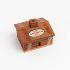 Paine's Log Cabin Incense Holder on a white background at Addison West