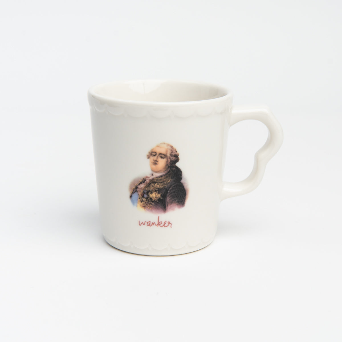 Wanker Mug on a white background at Addison West