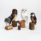 Hand Carved old Ornaments on a white background at Addison West