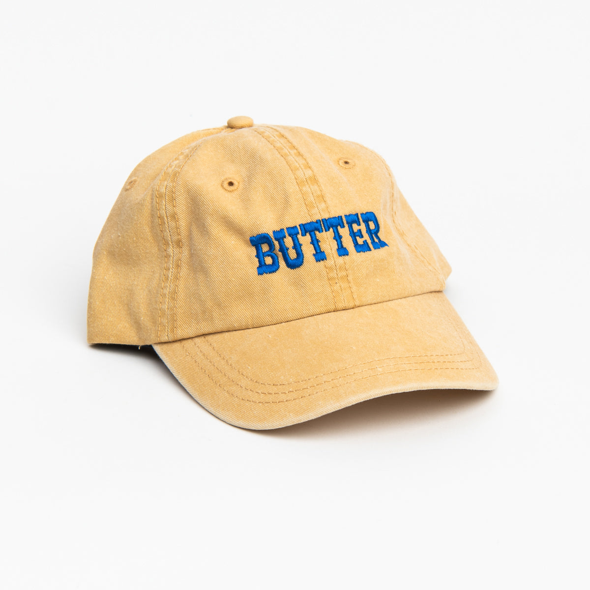 Butter Baseball Hat on a white background at Addison West