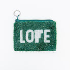 ILOVERMONT Beaded Coin Purse on a white background at Addison West