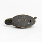 Bottom of Vintage Wood Decoy on a white background at Addison West