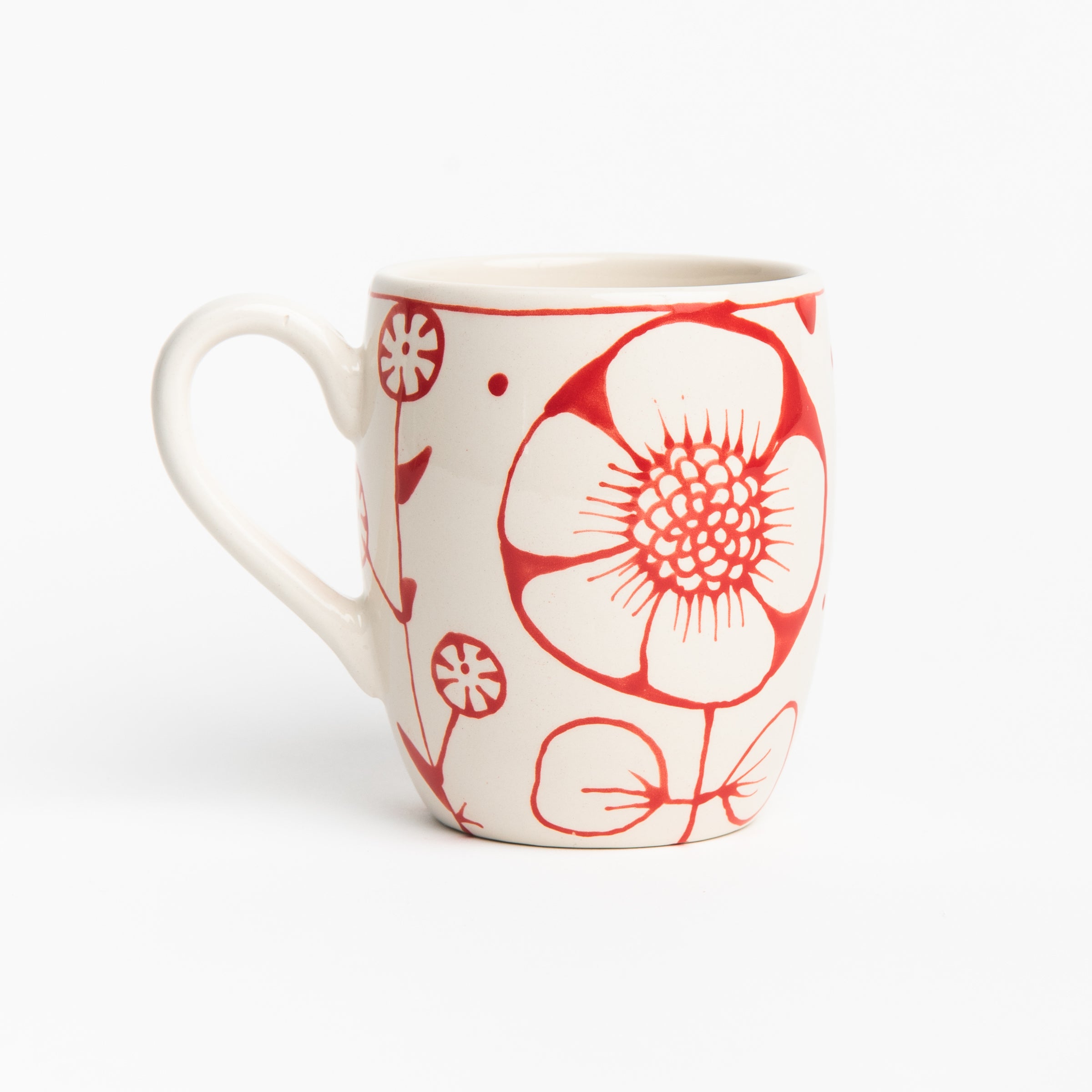 Stephanie Verdun Barrel Mug on a white background at Addison West