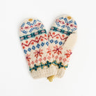 River Mittens in Natural on a white background at Addison West