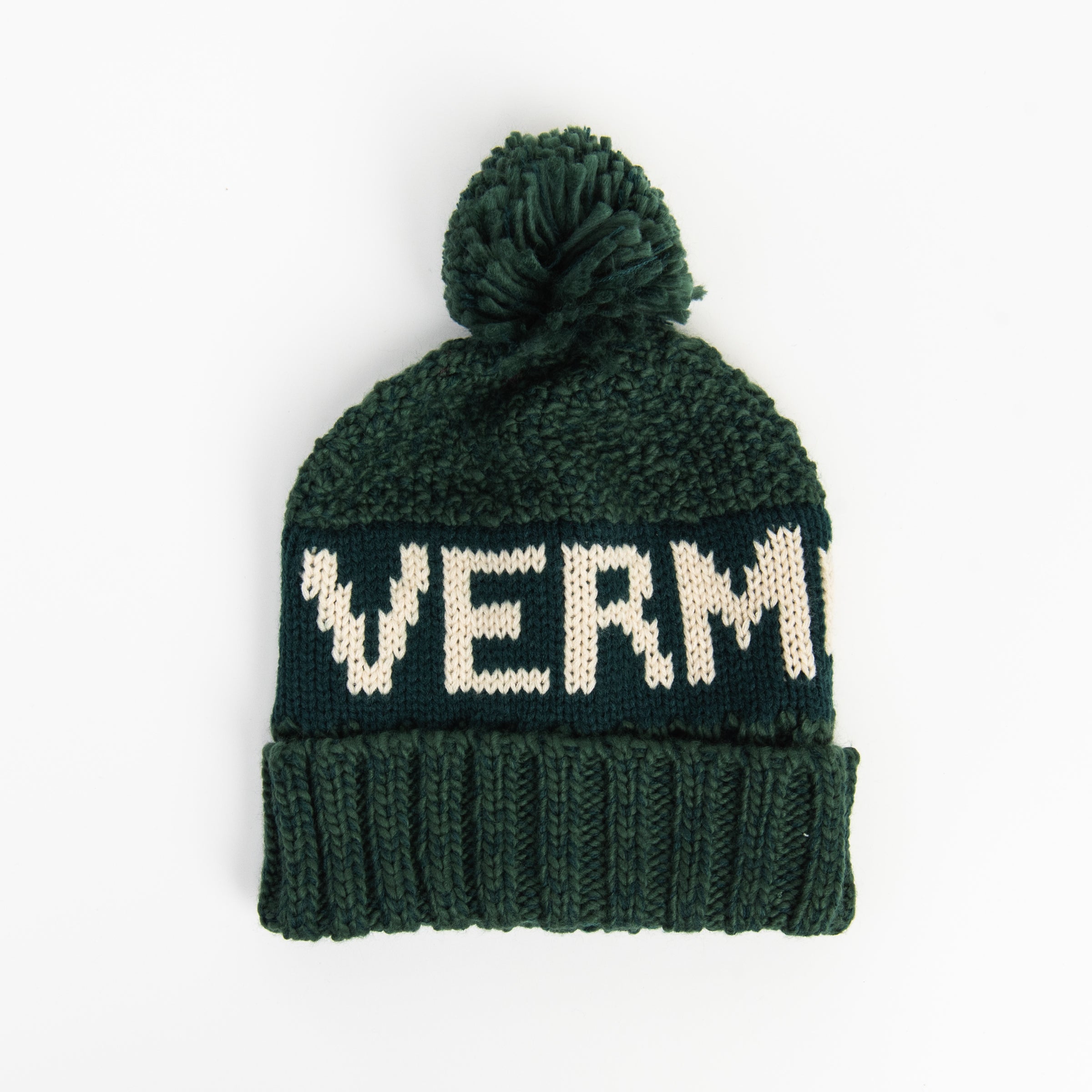 Vermont Beanie on a white background at Addison West