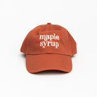 Maple Syrup Baseball Hat on a white background at Addison West