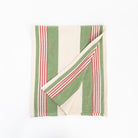 Filled with Cheer Flour Sack Table Runner, 72" on a white background at Addison West