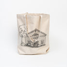 Addison West Grocery Tote on a white background at Addison West 