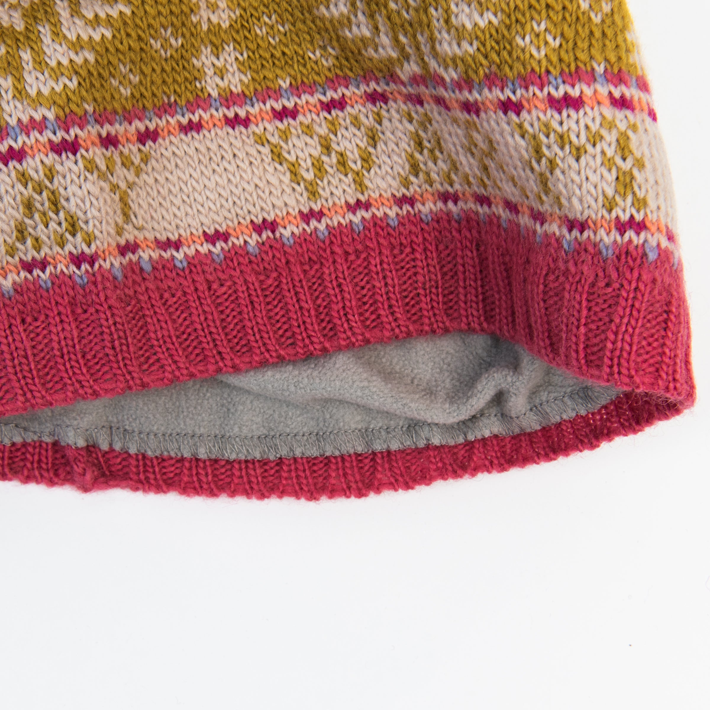 Nordic Hat in Yellow on a white background at Addison West