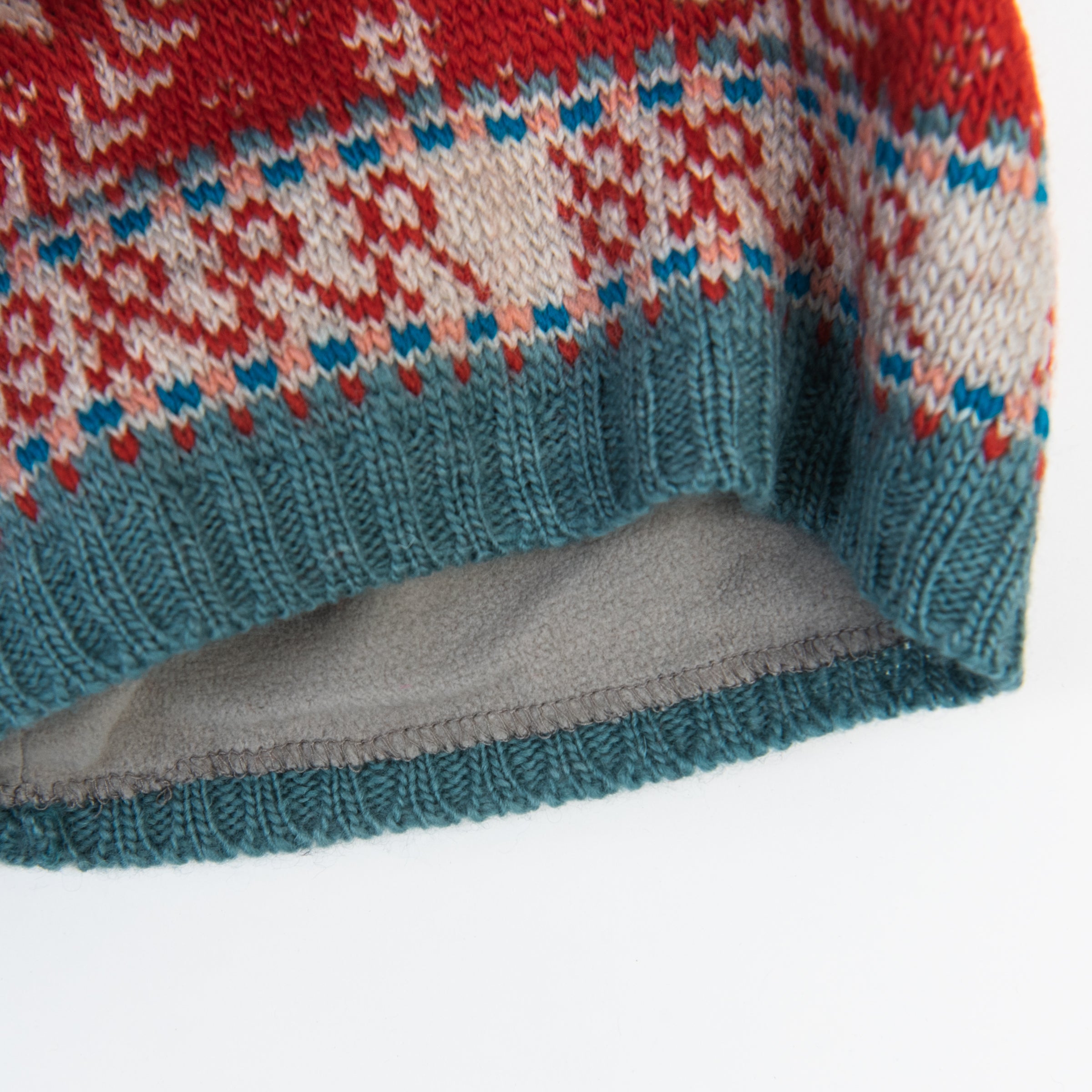 Nordic Hat in Tomato on a white background at Addison West