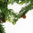 65" Cypress Garland on a white background at Addison West