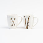 Skis Mug on a white background at Addison West