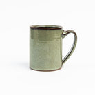 Straight Side Mug in Forest Green on a white background at Addison West