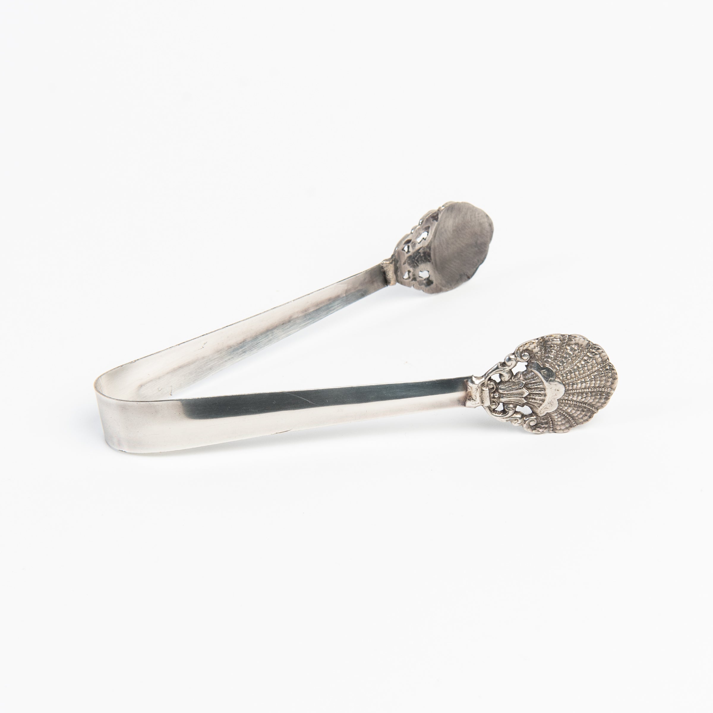 Elle Ice Bucket & Tongs on a white background at Addison West