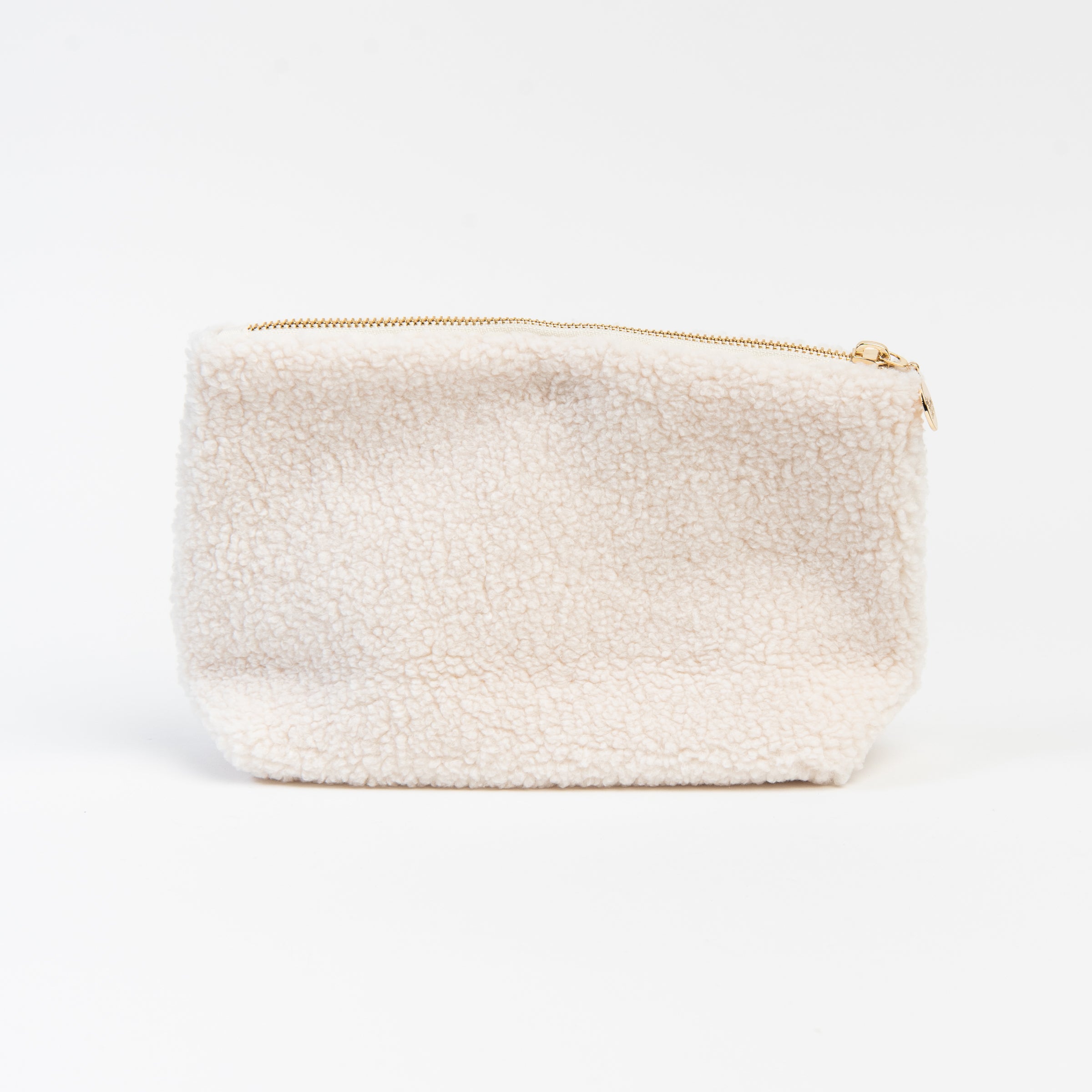 Back of Teddy Pouch-Aprés Ski on a white background at Addison West