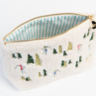 Teddy Pouch-Aprés Ski on a white background at Addison West