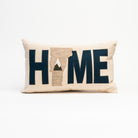 Home in Vermont Pillow on a white background at Addison West
