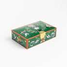 Louis Sherry Green Nutcracker 12 Piece Tin on a white background at Addison West