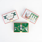 Louis Sherry Holiday Holly 12 Piece Tin on a white background at Addison West