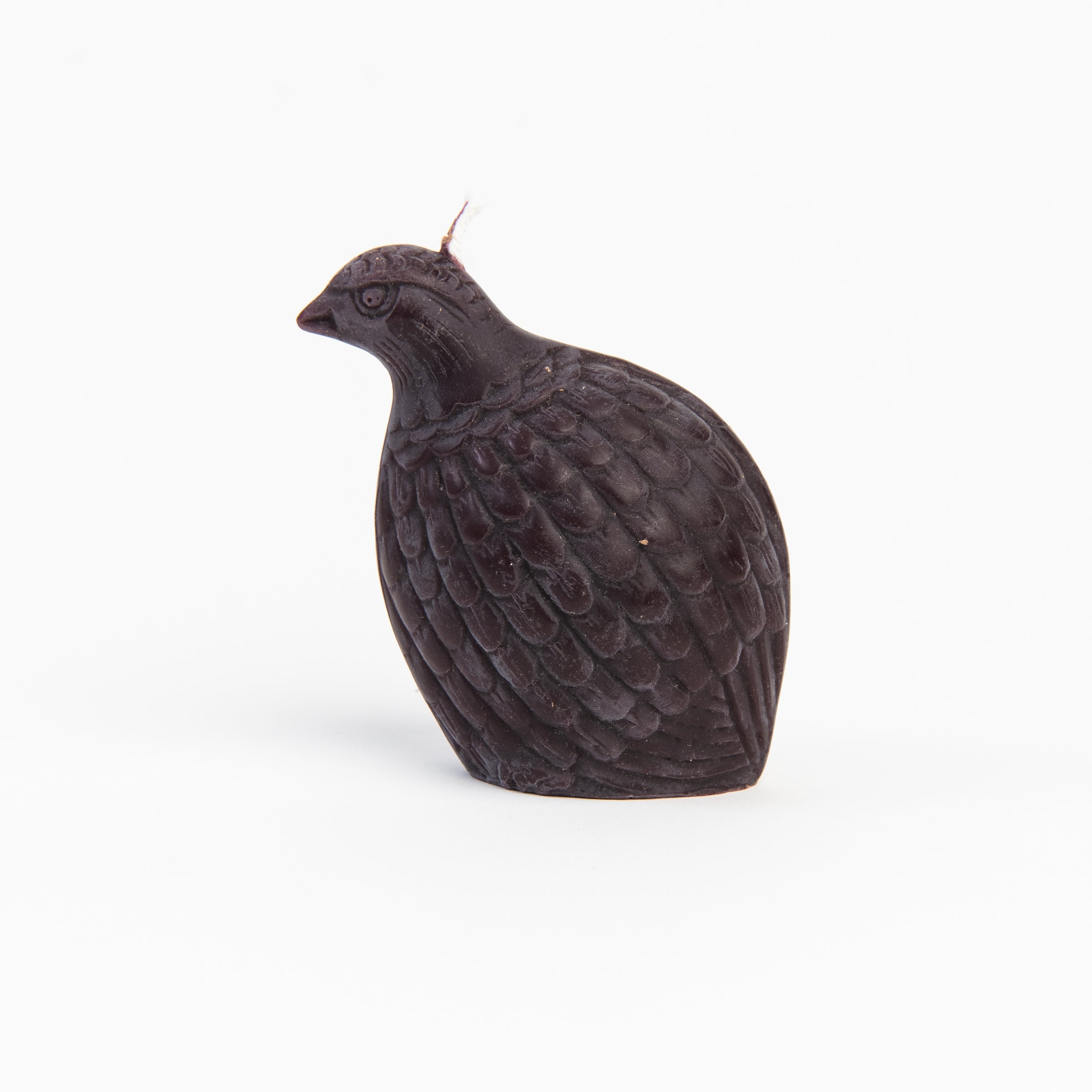 Partridge Hand Poured Beeswax Candle in Sangria on a white background at Addison West