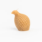 Partridge Hand Poured Beeswax Candle in Natural on a white background at Addison West