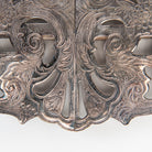 Close up of Vintage Silver Trivet #2 on a white background at Addison West